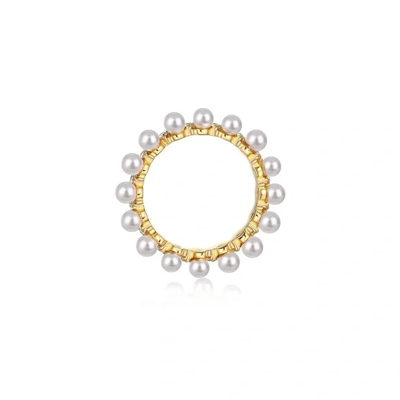 Princess Tiara Pearly Ring - Picture 4 of 4